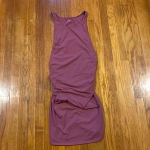 Maybe Isabel maternity fitted midi tank dress